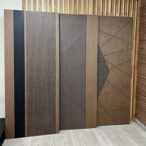 درب ضد سرقت روکش طبیعی